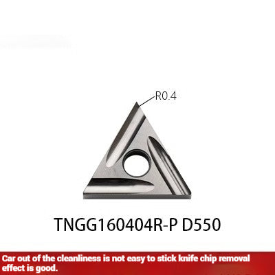1047-CNC metal-ceramic triangular precision ground grooving inserts TNMG R/L-S/VF high-gloss cylindrical cutter grains Shandong Denso Pricision Tools Co.,Ltd.
